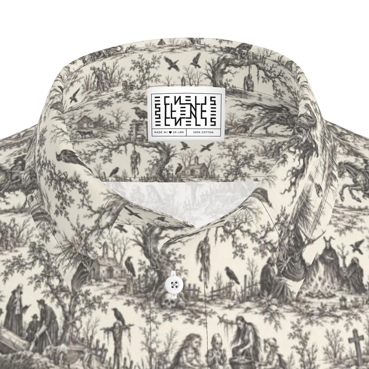 Toile Macabre Sunday Lunch Shirt