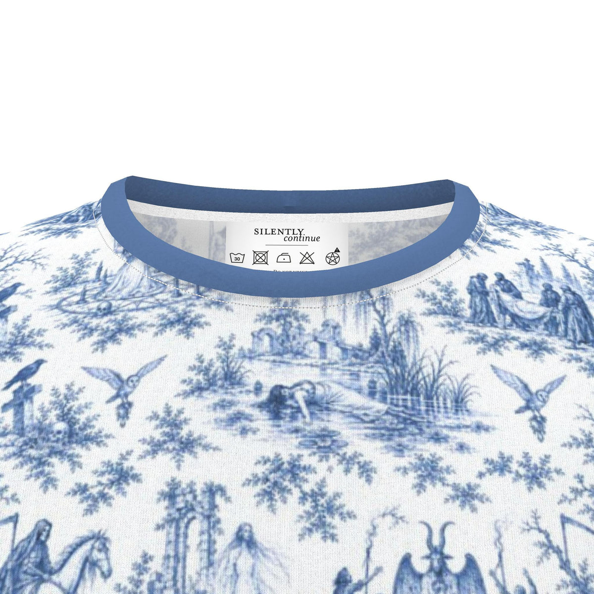 Toile Macabre Willow Pattern Tee