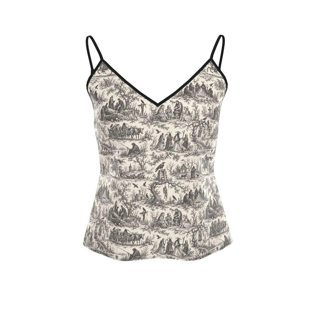 Toile Macabre Nightcap Camisole