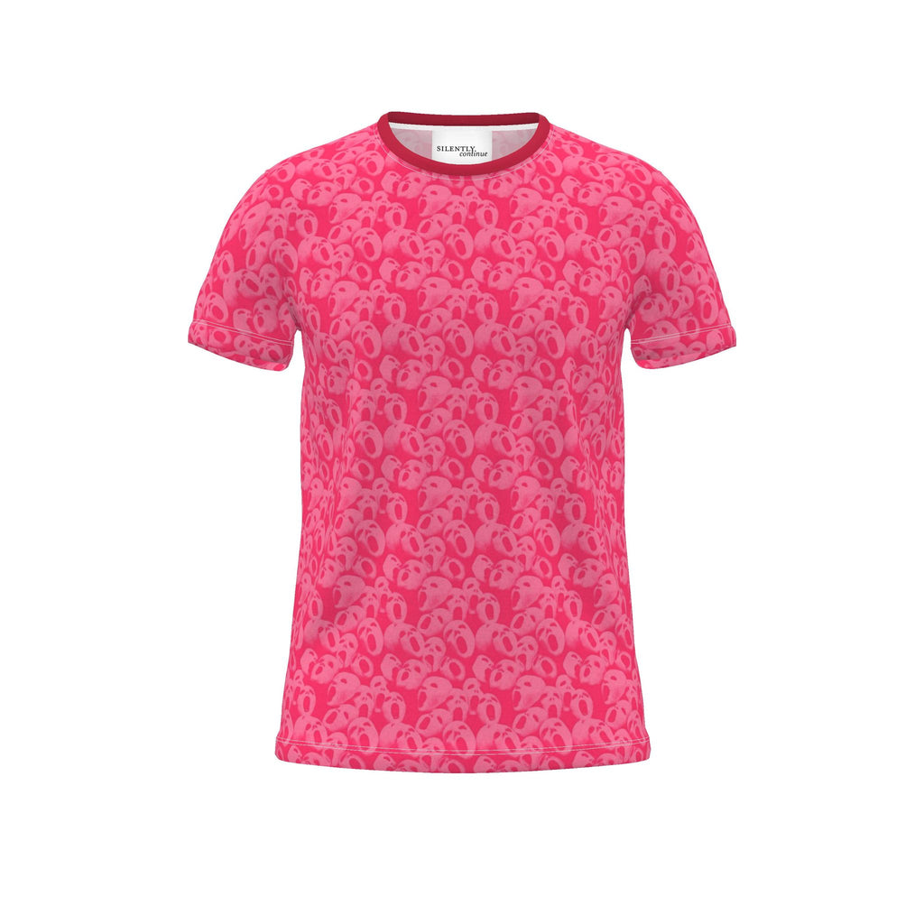 Cut And Sew All Over Print T Shirt