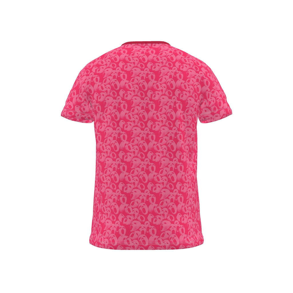 Cut And Sew All Over Print T Shirt