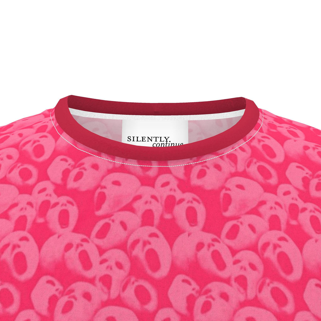 Cut And Sew All Over Print T Shirt