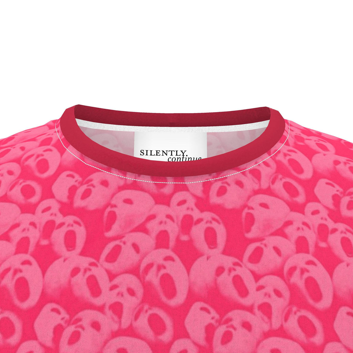 Cut And Sew All Over Print T Shirt